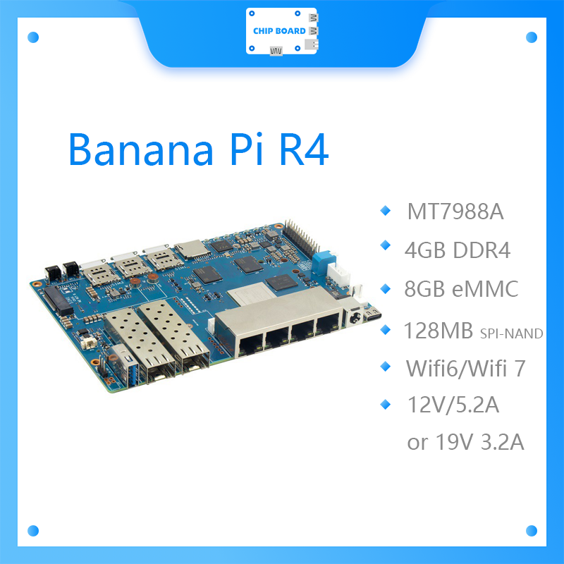 Banana Pi BPI R4 Wifi 7ボード。MTK - Bananapi Bpi R4 Wifi 7 のレビューと価格