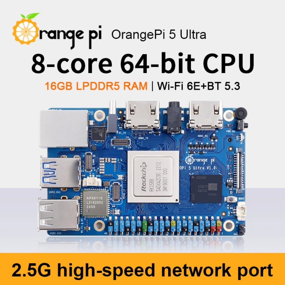 AvaCoreOrange Pi 5 Ultra 16GB  - Rk3588 Mini Pc Board のレビューと価格